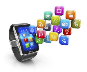 Smart watch applications concept